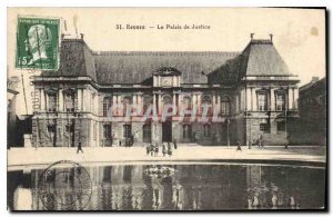 Postcard Old Rennes the Courthouse