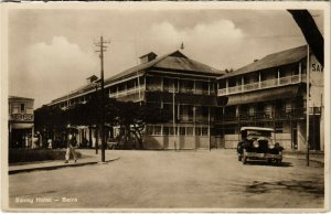 PC CPA MOZAMBIQUE / PORTUGAL, SAVOY HOTEL, BEIRA, VINTAGE POSTCARD (b13398)