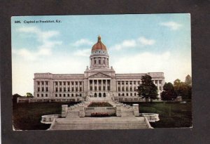 KY State Capitol Bldg Building Frankfort Kentucky Vintage Postcard