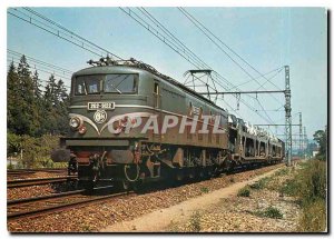 Postcard Modern Tram CP 54 2D2 9122 Etigny Veron