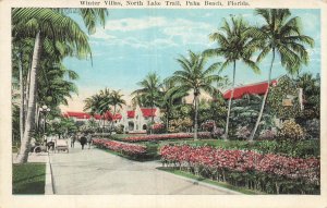 Vintage Palm Beach Florida Winter Villas Postcard E.C. Kropp Co.