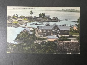 Mint Liberia Postcard Monrovia West Africa Harbour View