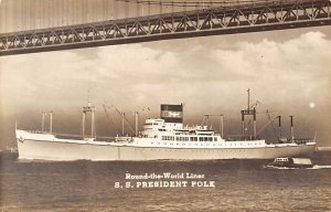 SS President Polk American President Line Ship Unused 