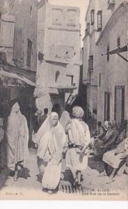 Algiers Alger Une Rue de la Casbah