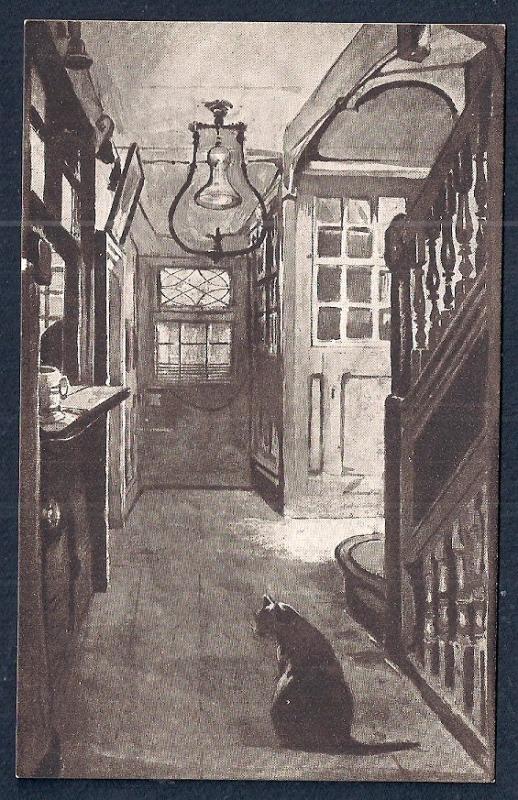 Entrance 'Ye Olde Cheshire Cheese' England Unused c1910s