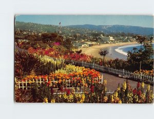 Postcard Colorful Heisler Park Laguna Beach California USA