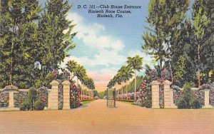 Club House Entrance Hialeah Race Course Florida