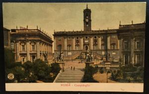 Postcard Unused Rome Italy Campidoglio Alterocca-2231 LB