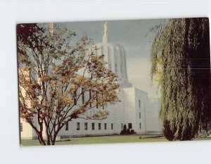 Postcard State Capitol Salem Oregon USA