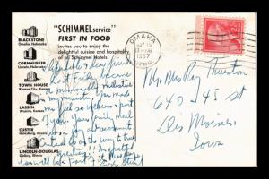 BLACKSTONE HOTEL ORLEANS ROOM OMAHA NEBRASKA