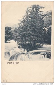 Scene, Pont-y-Pair, Wales, UK, 1900-1910s