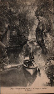 Environs dAix-les-Bains - Gorges du Sierroz le Bateau   PC