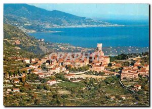 Modern Postcard La Turbie French Riviera Around Italy