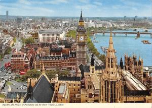 BR90919 big ben the houses of parliament london river thames  uk