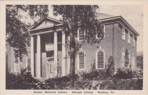 Pennsylvania Reading Alumni Memorial Library Albright College Albertype