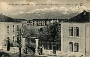 CPA GRENOBLE Caserne des Chasseurs Alpins Quartier Bayard (685019)
