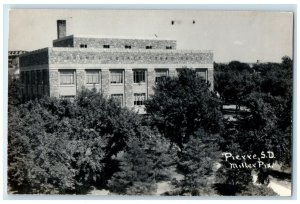 c1950's Miller Pix Building Pierre South Dakota SD RPPC Photo Vintage Postcard