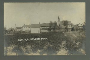 Almelund MINNESOTA RPc1910 MAIN STREET nr Taylors Falls North Branch GHOST TOWN?