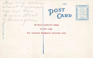 MI, Dowagiac, Michigan, Front Street, Business Section, Kropp No 24859