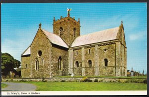 Lincolnshire Postcard - St Mary's Church, Stow In Lindsey   MB696