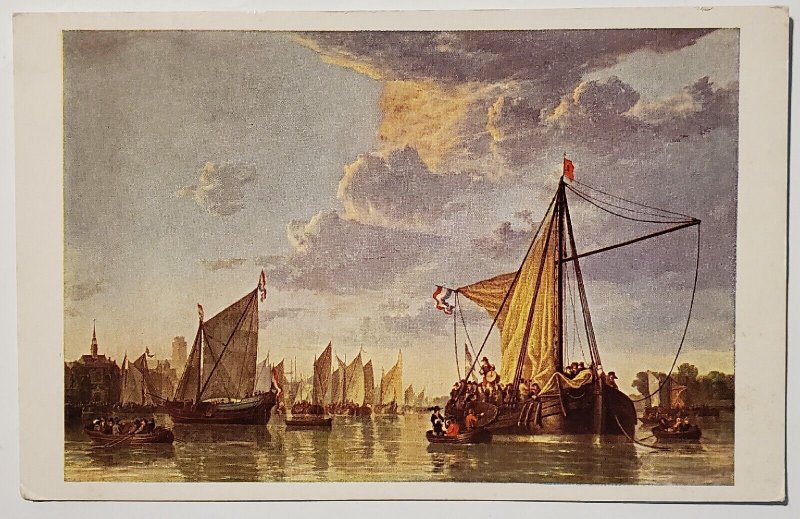 National Gallery of Art The Maas at Dordrecht by Cuyp Postcard J29