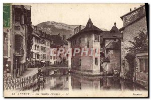 Old Postcard Annecy Old Prisons