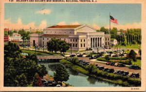 New Jersey Trenton Soldiers and Sailors Memorial 1954 Curteich