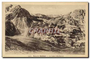 Postcard Old Route du Galibier laces Riviera Savoie