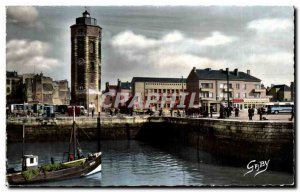 Old Postcard Dunkerque Nord Mynek The Boat