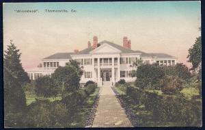 Winnstead Thomasville Georgia hand-colored used c1926