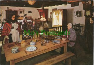 Guernsey Postcard - Old Guernsey Kitchen, Folk Museum, Saumarez Park RR12841