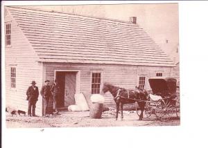 Wile Carding Mill, Bridgewater, Nova Scotia, Sepia !970's Repro