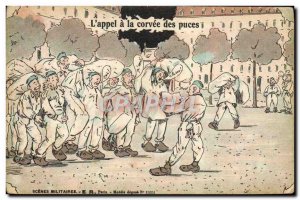 Old Postcard Militaria L & # 39appel has the chip chore