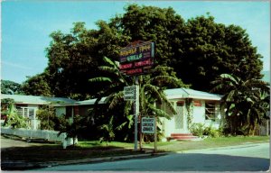 Banana Tree Grille Truman Ave US Hwy 1 Key West FL Neon Sign Postcard A16