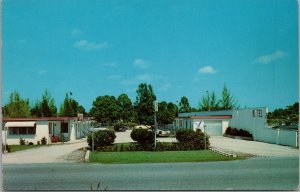 Southern Pines Motel West Palm Beach FL Postcard PC428