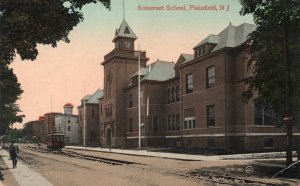 12592 Trolley Car at Somerset School, Plainfield, New Jersey