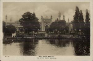 British Empire Exhibition The Indian Pavilion Real Photo Postcard