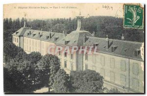 Postcard Old Military Hospital Begin to view the crow flies