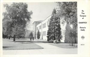 Frashers RPPC Postcard F6352 Chaffey College Campus Ontario CA Inland Empire