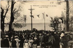 CPA HONFLEUR - Le Calvaire de N.-D. de Grace le jour de la Féte (516386)