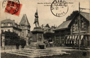 CPA LONGWY - Ville-Basse - Le Monument de Jeanne d'Arc (483927)