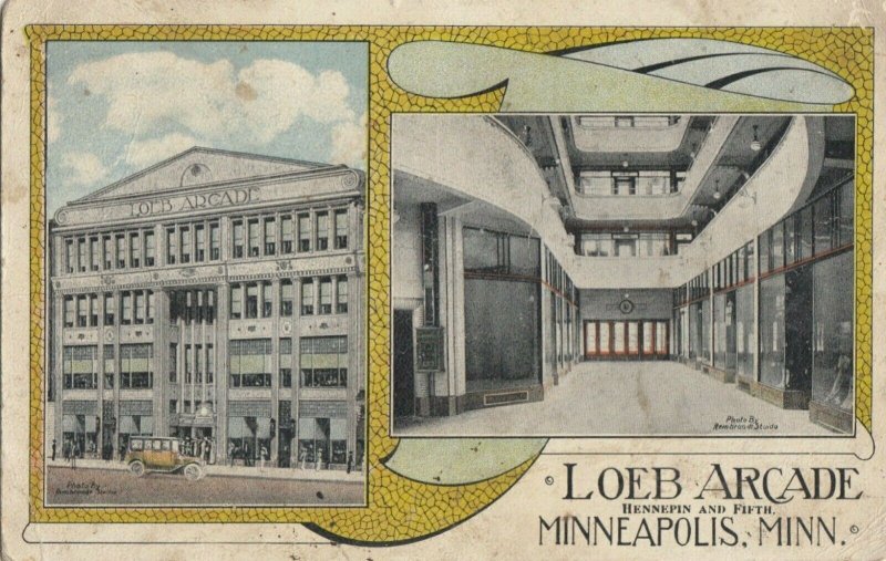 MINNEAPOLIS , Minnesota , 1908  ; LOEB Arcade