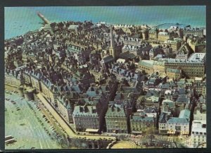 France Postcard - Aerial View of Saint-Malo, Bretagne     T4108