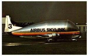 Aeromaritime Airbus Skylink AS 201 Super Guppy Airplane Postcard