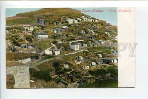424440 Spain Canary Islands Caves Atalaya Watchtower Caves Vintage postcard
