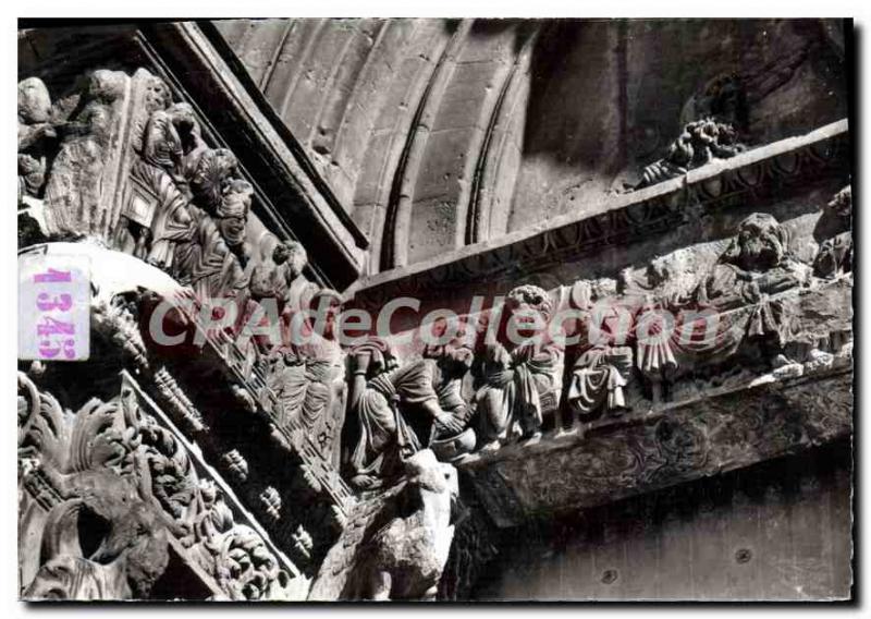 Modern Postcard Saint Gilles Abbey Church Footwashing