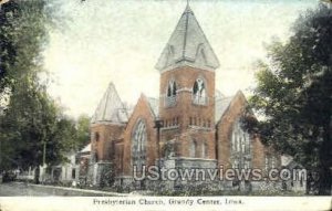 Presbyterian Church - Grundy Center, Iowa IA  