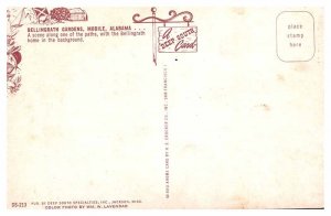 Postcard HOUSE SCENE Mobile Alabama AL AU4449