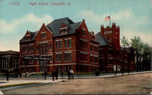 Ohio Zanesville High School 1915