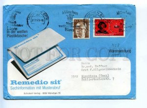 293983 GERMANY 1973 y ADVERTSISNG Remedio sit Munchen Kirchheim RPC